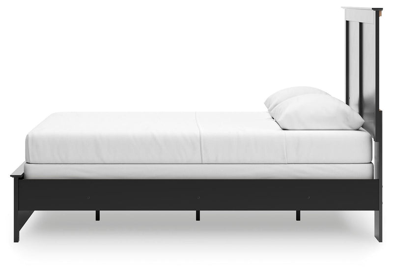 Maribel Queen Panel Bed, Dresser and Mirror