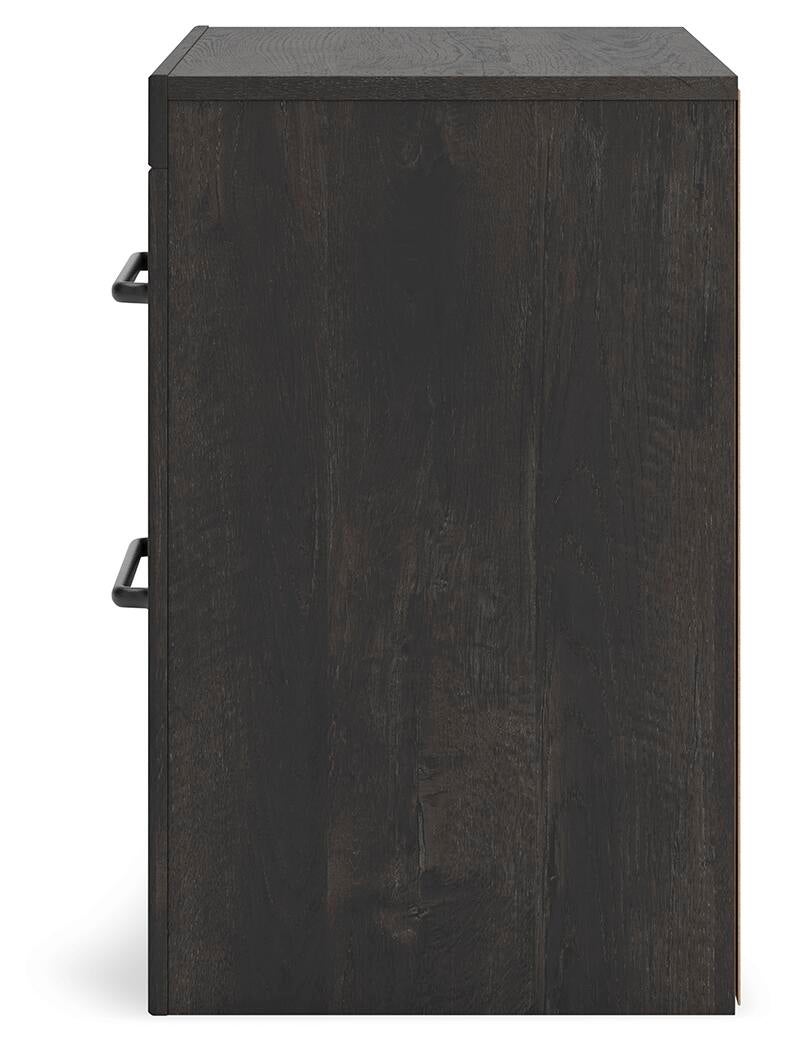 Hollivern Full Panel Storage Bed, Dresser, Mirror and Nightstand