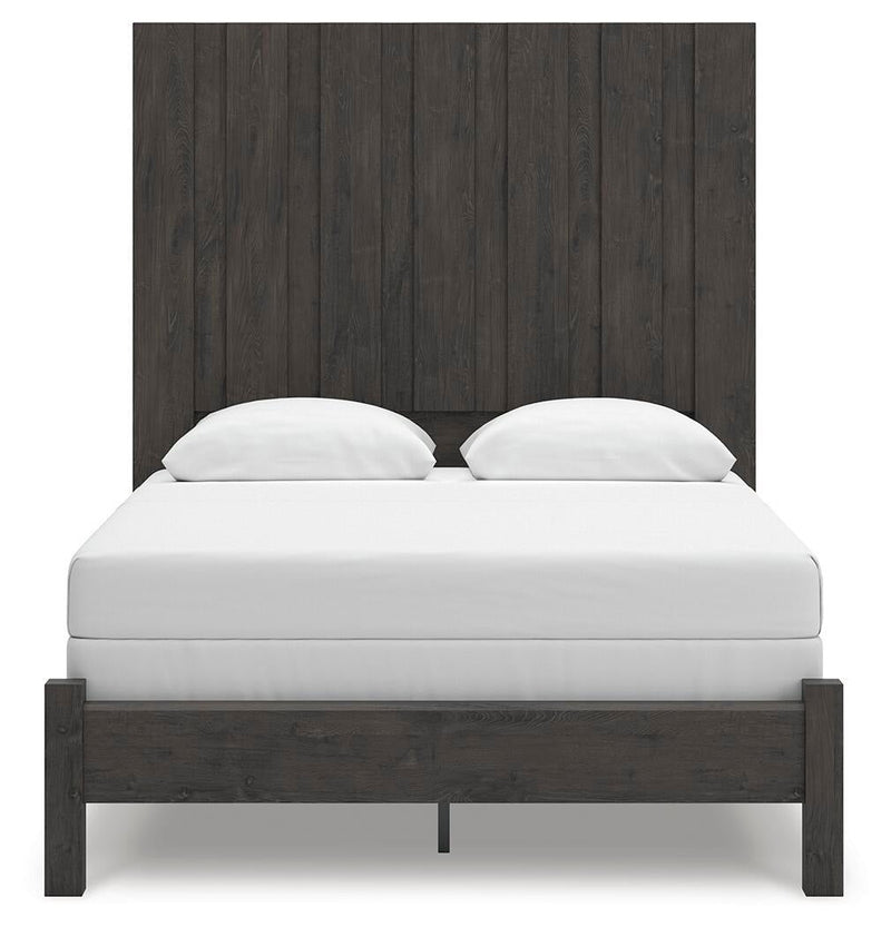 Parlayon Queen Panel Bed, Dresser, Mirror, Chest and Nightstand