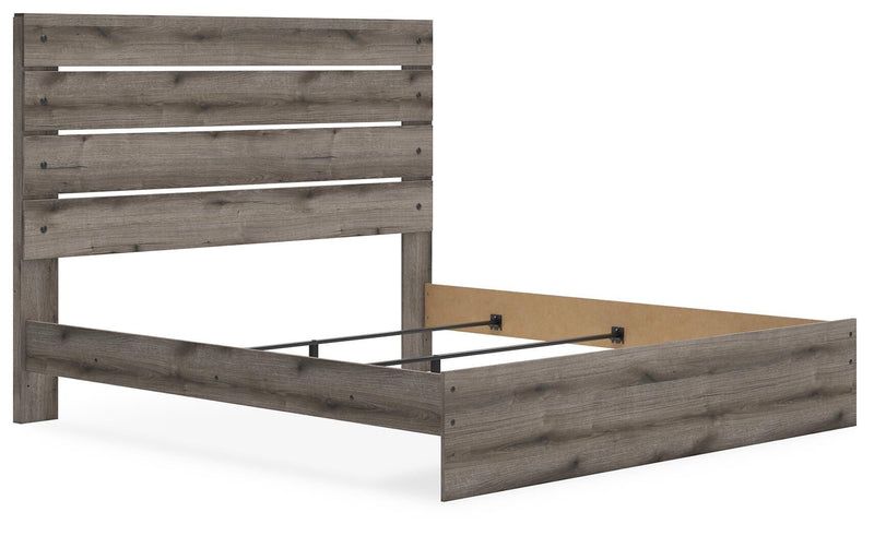 Urbanoore King Panel Bed, Dresser, Mirror, Chest and Nightstand