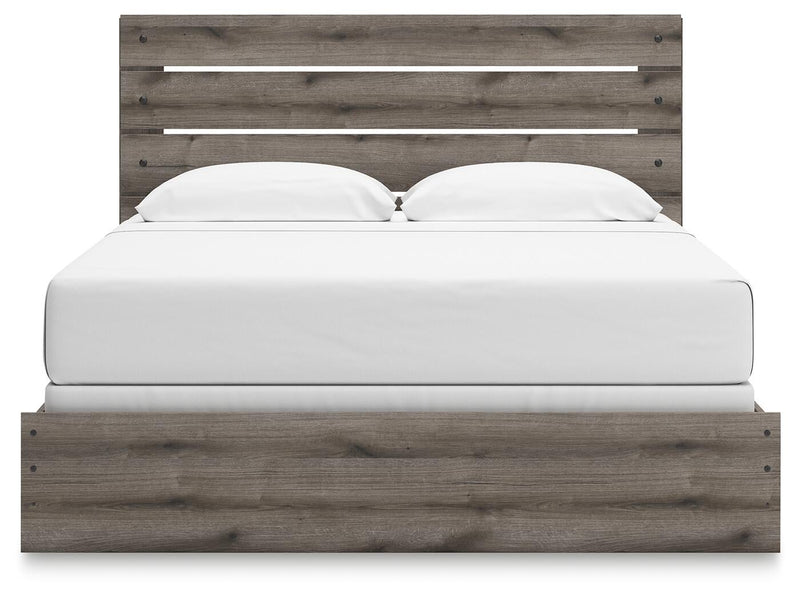 Urbanoore King Panel Bed, Dresser and Mirror