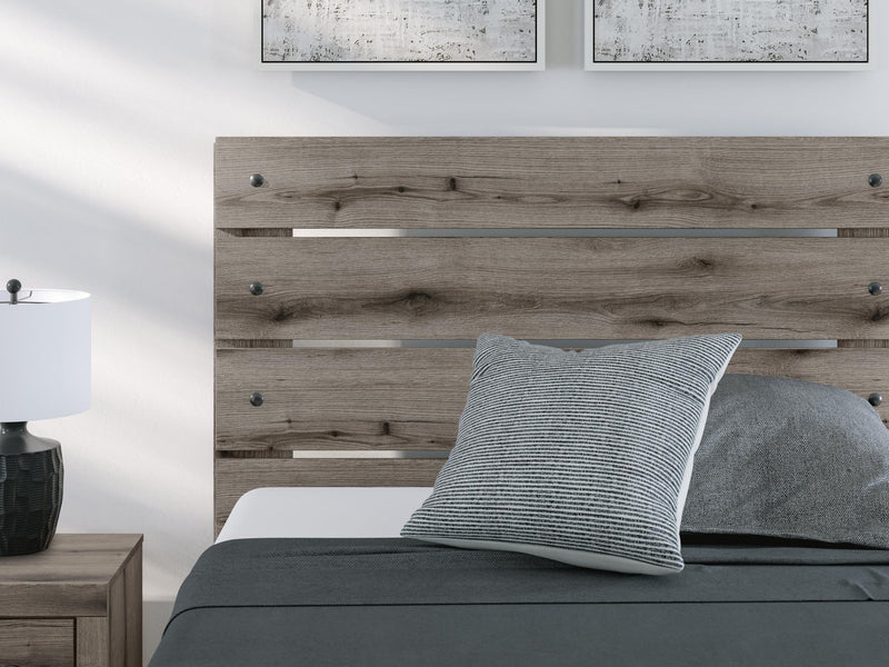 Urbanoore Full Panel Bed, Dresser, Mirror, Chest and Nightstand