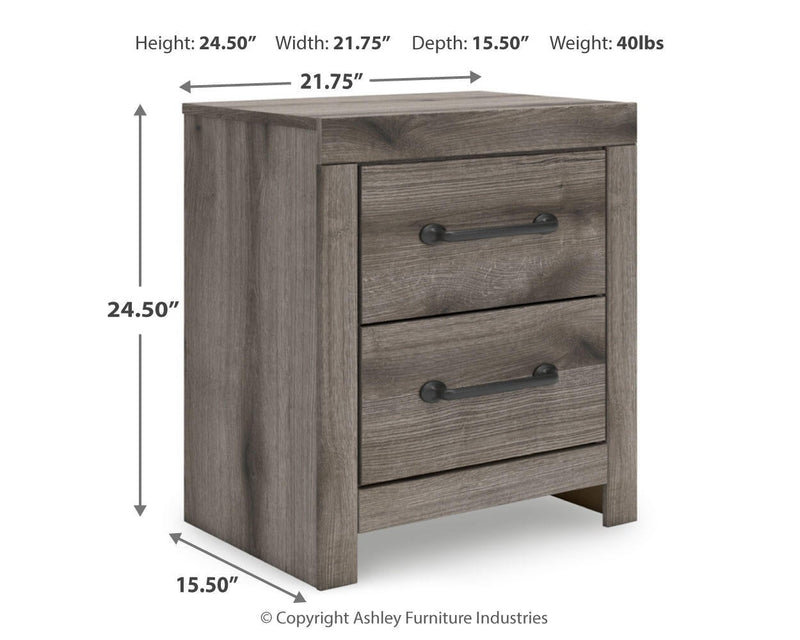 Urbanoore Twin Panel Bed with Storage, Dresser, Mirror, Chest and Nightstand