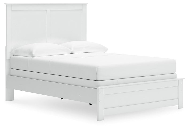 Bostwick Shoals Full Panel Bed, Dresser, Mirror, Chest and Nightstand