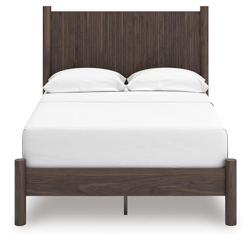 Cadmori Full Panel Platform Bed, Dresser and Mirror