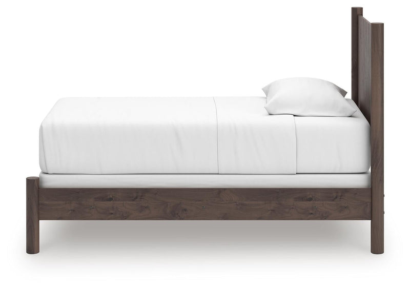 Cadmori Twin Panel Bed, Dresser and Mirror