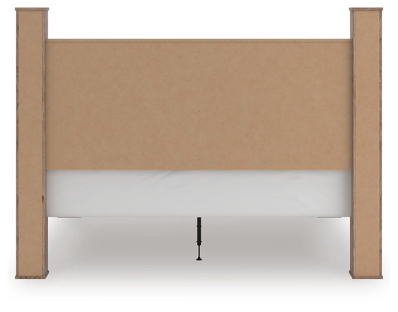 Keithland King Poster Bed, Dresser and Mirror