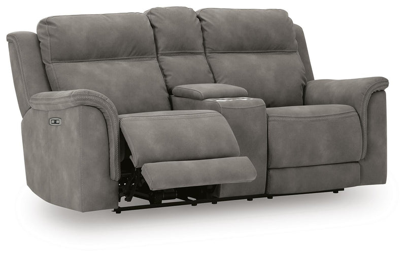 Next-Gen Durapella PWR REC Loveseat/CON/ADJ HDRST