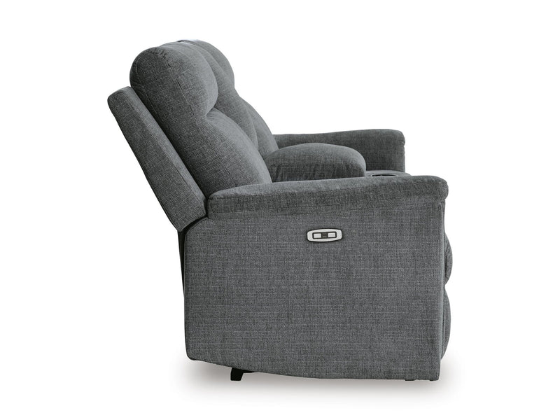 Barnsana DBL REC PWR Loveseat w/Console