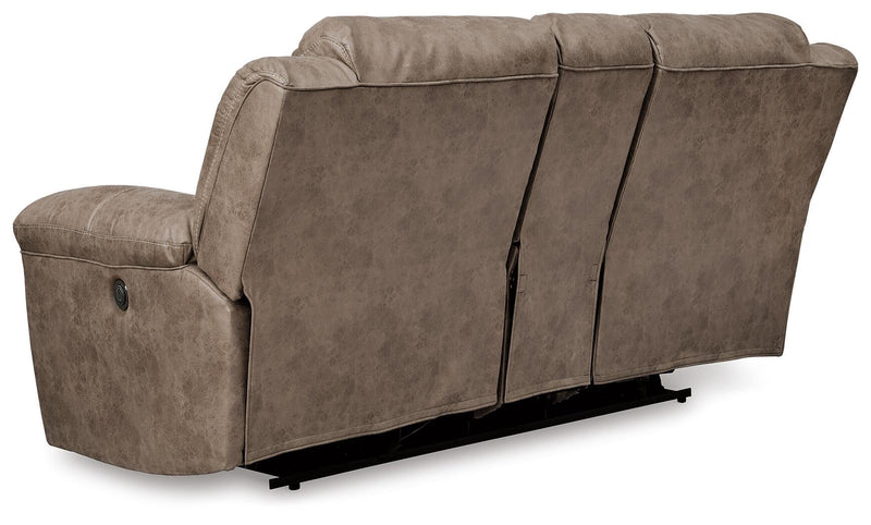 Stoneland DBL Rec Loveseat w/Console
