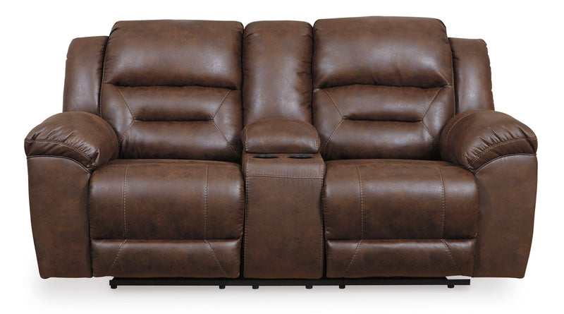 Stoneland DBL Rec Loveseat w/Console