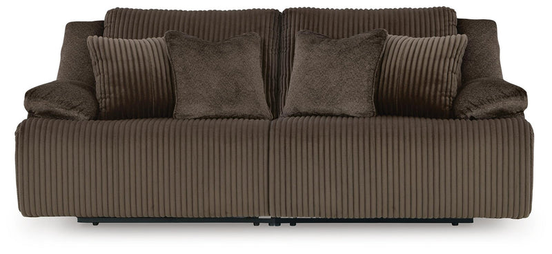 Top Tier 2-Piece Reclining Sectional Loveseat