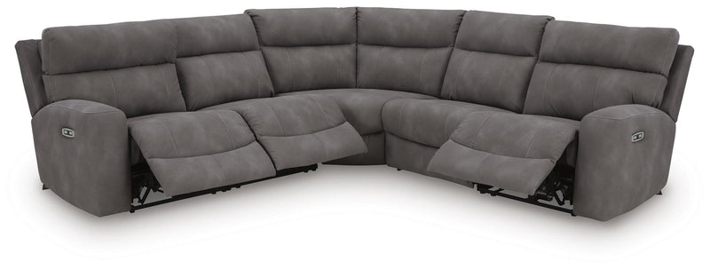 Next-Gen Durapella 5-Piece Power Reclining Sectional