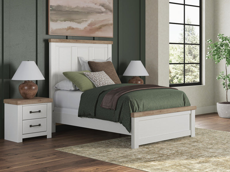 Savonport Full Panel Bed. Dresser, Mirror and Nightstand