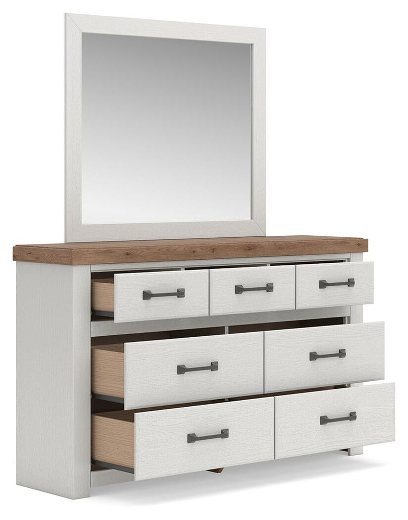 Savonport Full Panel Bed, Dresser and Mirror