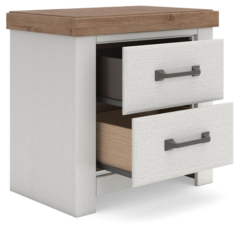 Savonport Full Panel Storage Bed. Dresser, Mirror and Nightstand