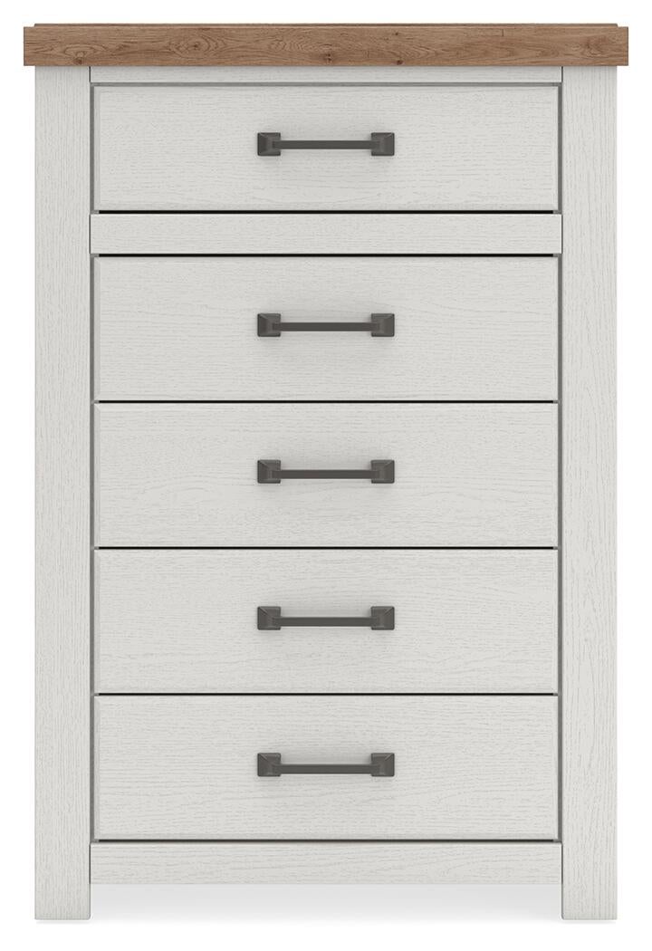 Savonport Full Panel Bed, Dresser, Mirror, Chest and Nightstand