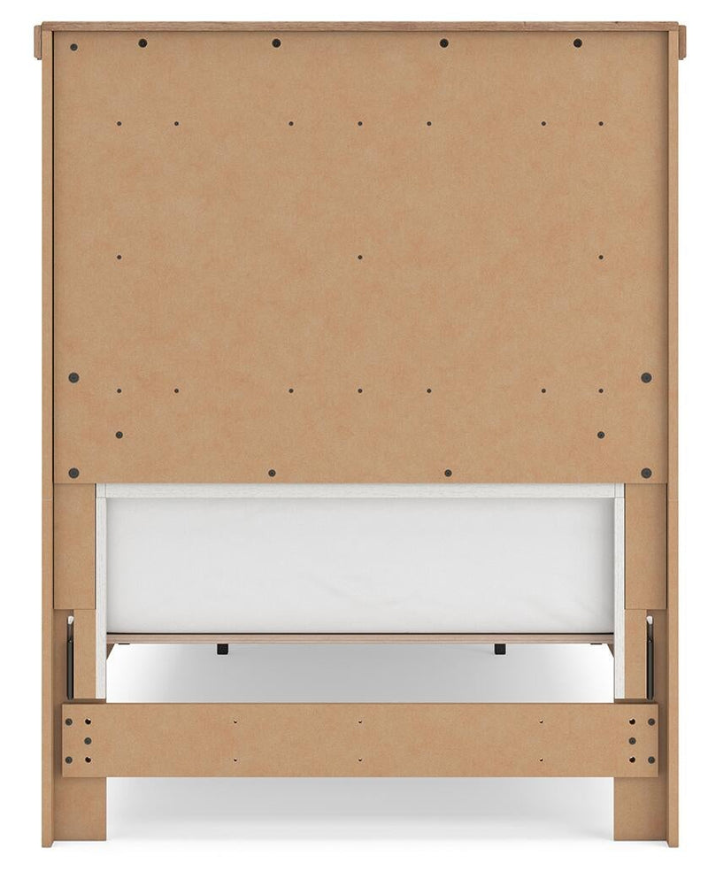 Savonport Twin Panel Storage Bed. Dresser, Mirror and Nightstand
