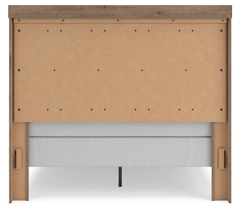 Garistyn Queen Panel Bed, Dresser and Mirror