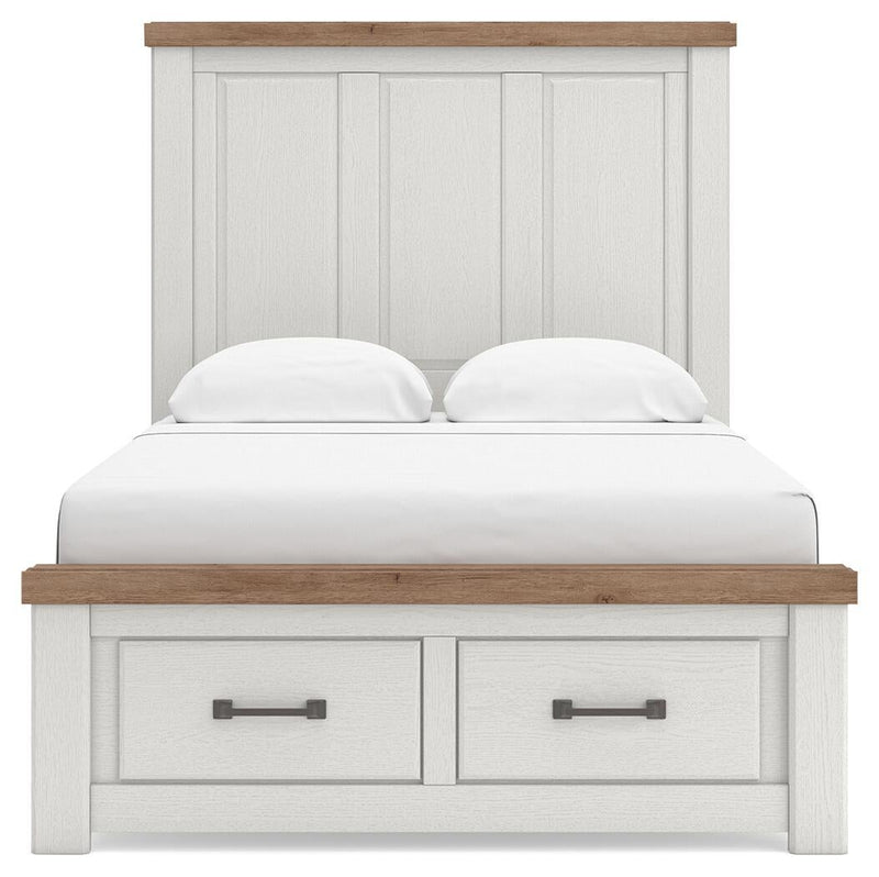 Savonport Full Panel Storage Bed, Dresser, Mirror, Chest and Nightstand