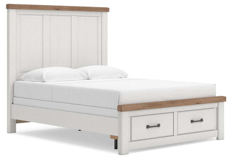 Savonport Queen Panel Storage Bed, Dresser, Mirror, Chest and Nightstand