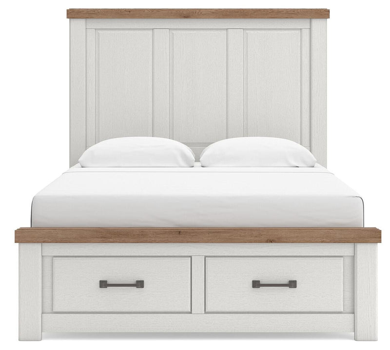 Savonport Queen Panel Storage Bed, Dresser, Mirror, Chest and Nightstand