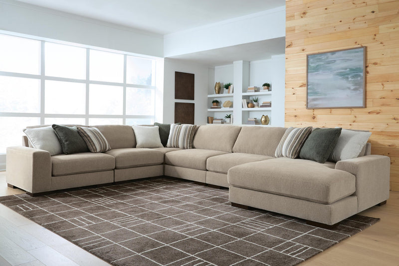 Linenhause 6-Piece Sectional with Chaise