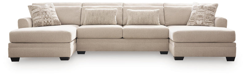 Mandi Point 3-Piece Double Chaise Sectional
