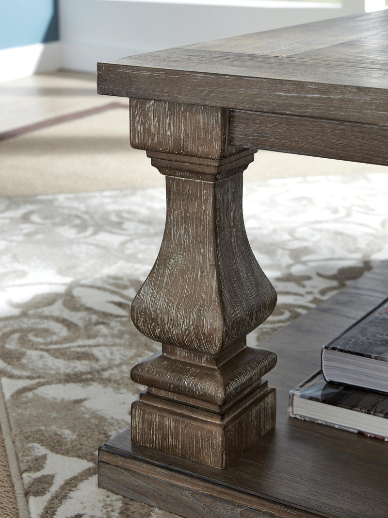 Johnelle Rectangular Cocktail Table