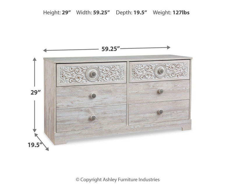 Paxberry Six Drawer Dresser