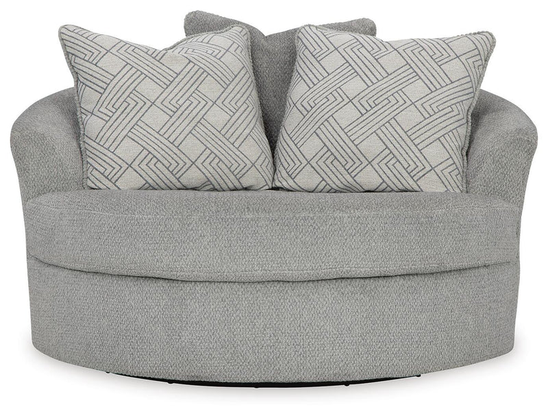 Casselbury Oversized Swivel Accent Chair