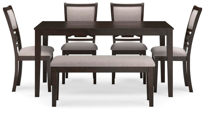 Langwest Dining Room Table Set (6/CN)