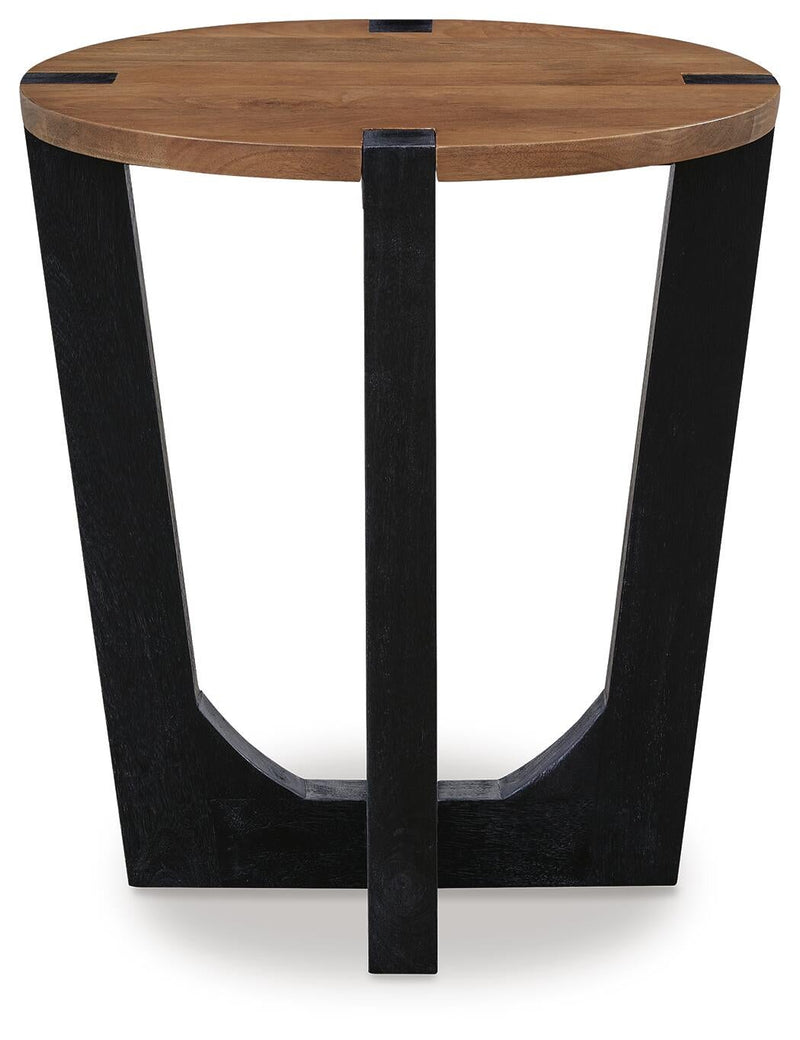 Hanneforth Round End Table