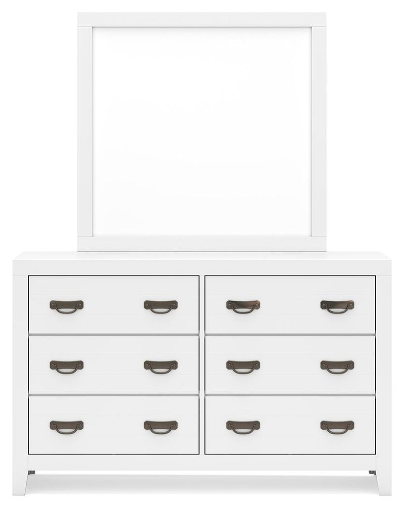 Binterglen Dresser and Mirror
