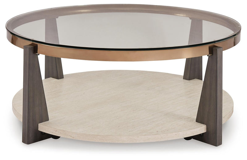 Frazwa Round Cocktail Table
