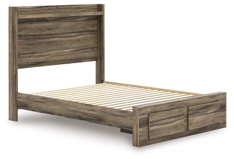 Elbrim Full Panel Storage Bed