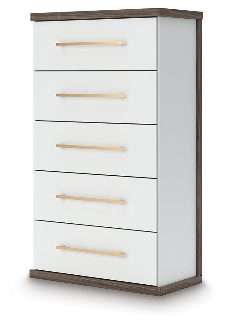 Kendanport Five Drawer Chest