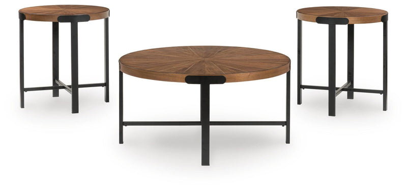 Crosstrail Occasional Table Set (3/CN)
