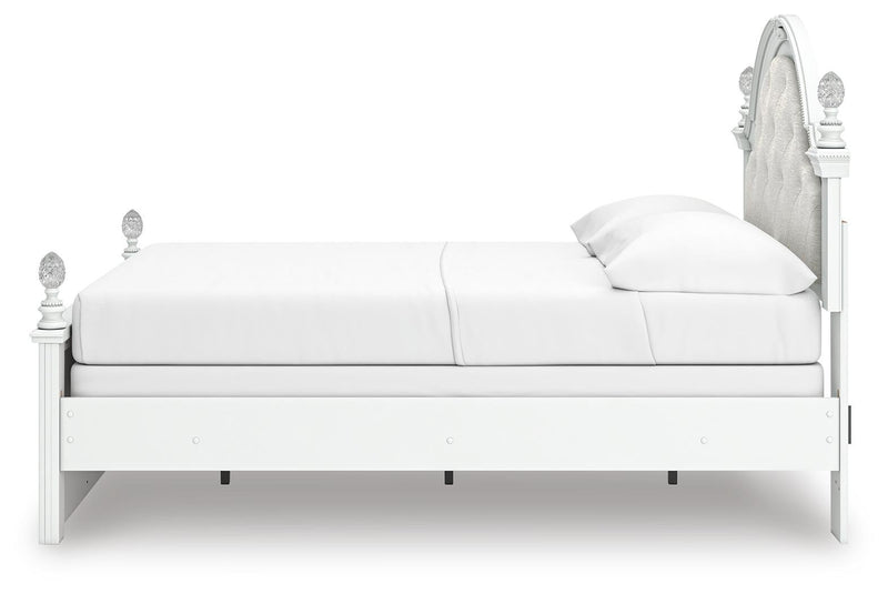 Kozlani Full Upholstered Panel Bed