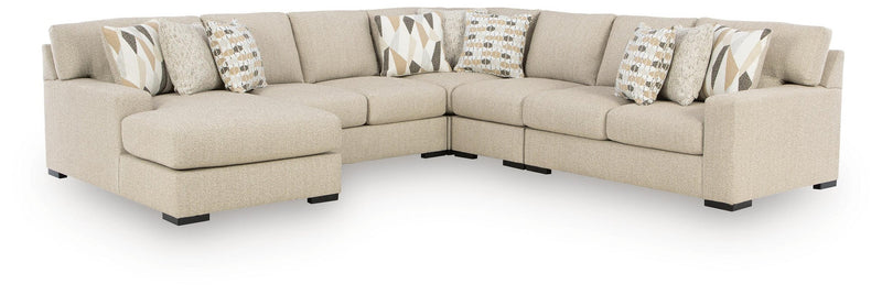 Laurelgrove 5-Piece Sectional with Chaise