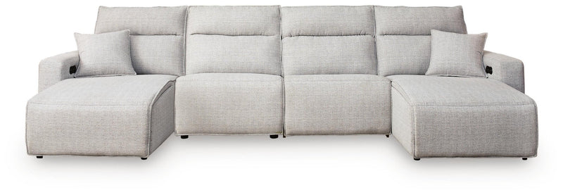 Modmax II 4-Piece Reclining Sectional with Double Chaise