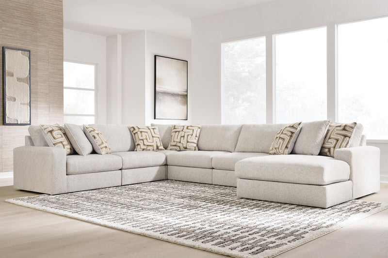 Kestrie 6-Piece Sectional with Chaise