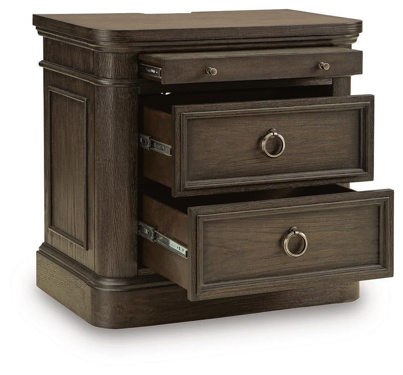 Wickenger Two Drawer Night Stand