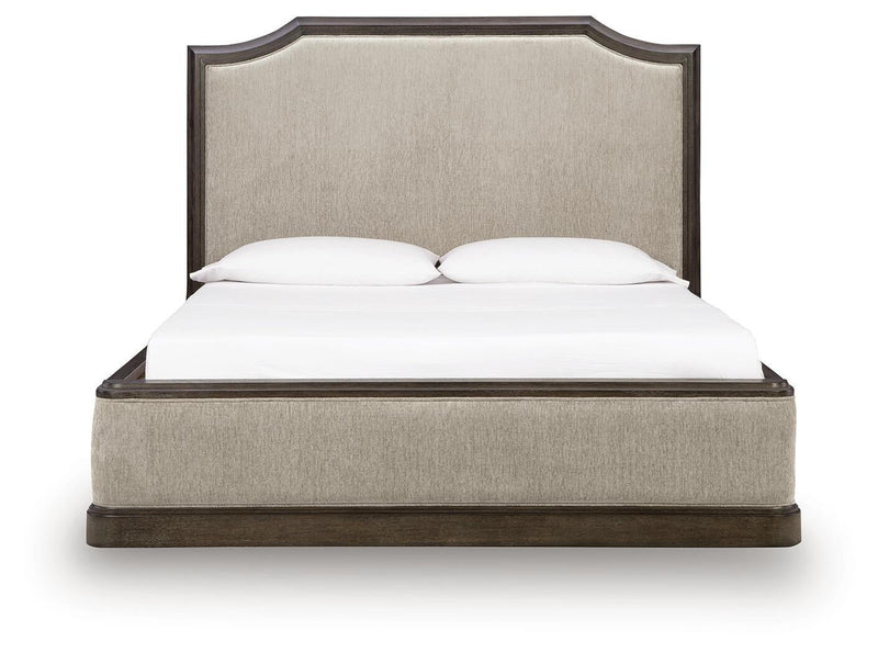 Wickenger King Upholstered Panel Bed