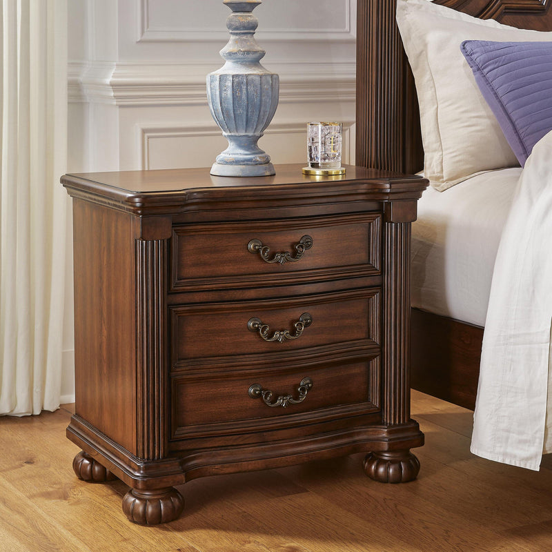 Lavinton Three Drawer Night Stand