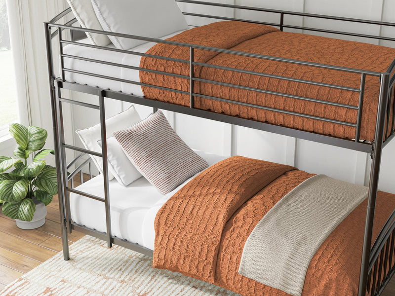 Lanceburg Twin/Twin Bunk Bed w/Ladder