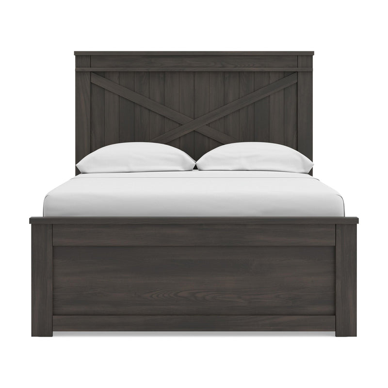 Vonitta Bay Full Panel Bed with 2 Sided Storage