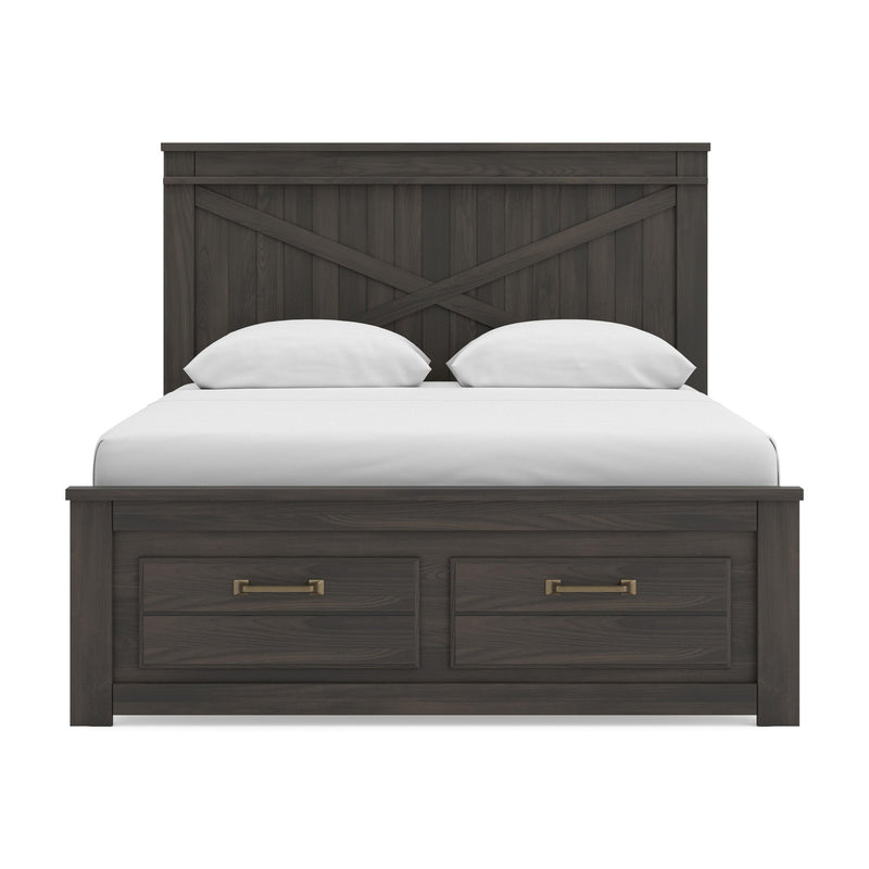 Vonitta Bay Queen Panel Storage Bed