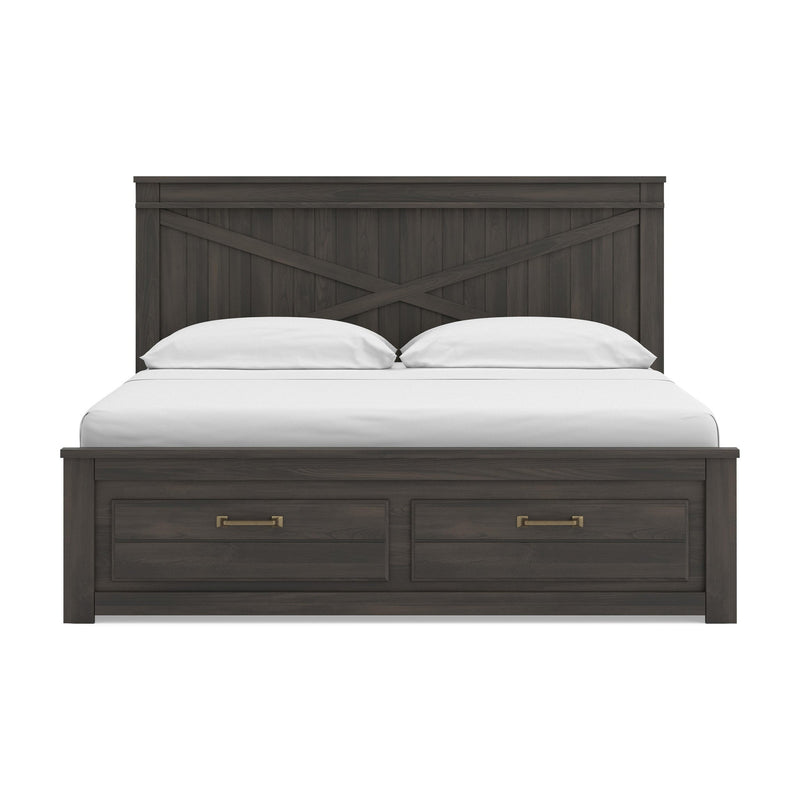 Vonitta Bay King Panel Storage Bed