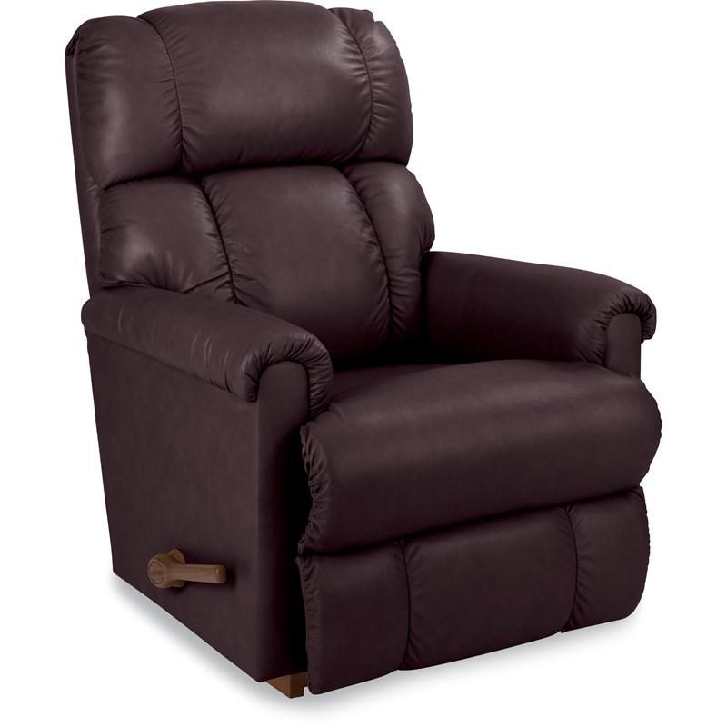 La Z Boy Pinnacle Leather Upholstery Rocking Recliner